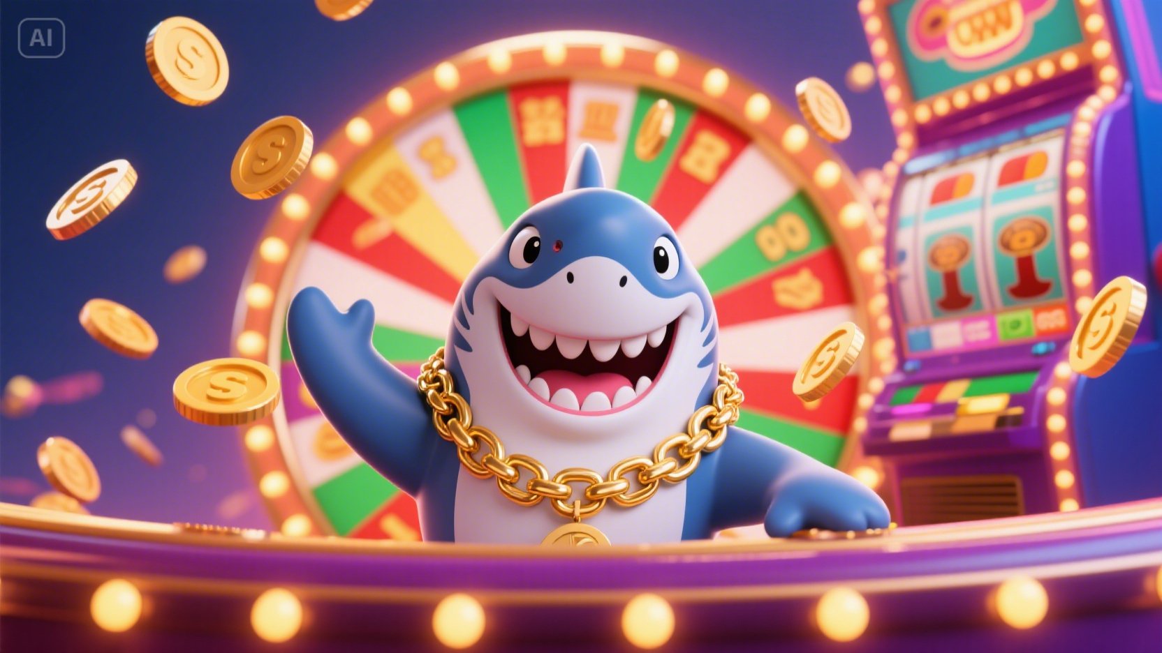 Casino wolf gold slot desktop and mobile interfaces